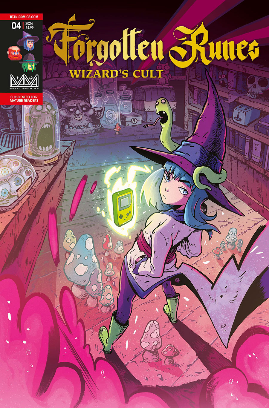 Forgotten Runes Wizards Cult #4 Cover B Variant Kit Wallis Cover