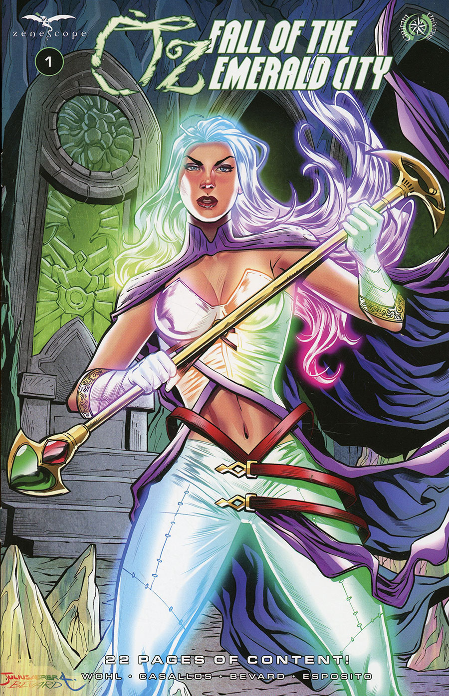 Grimm Fairy Tales Presents Oz Fall Of The Emerald City #1 Cover B Variant Julius Abrera Cover