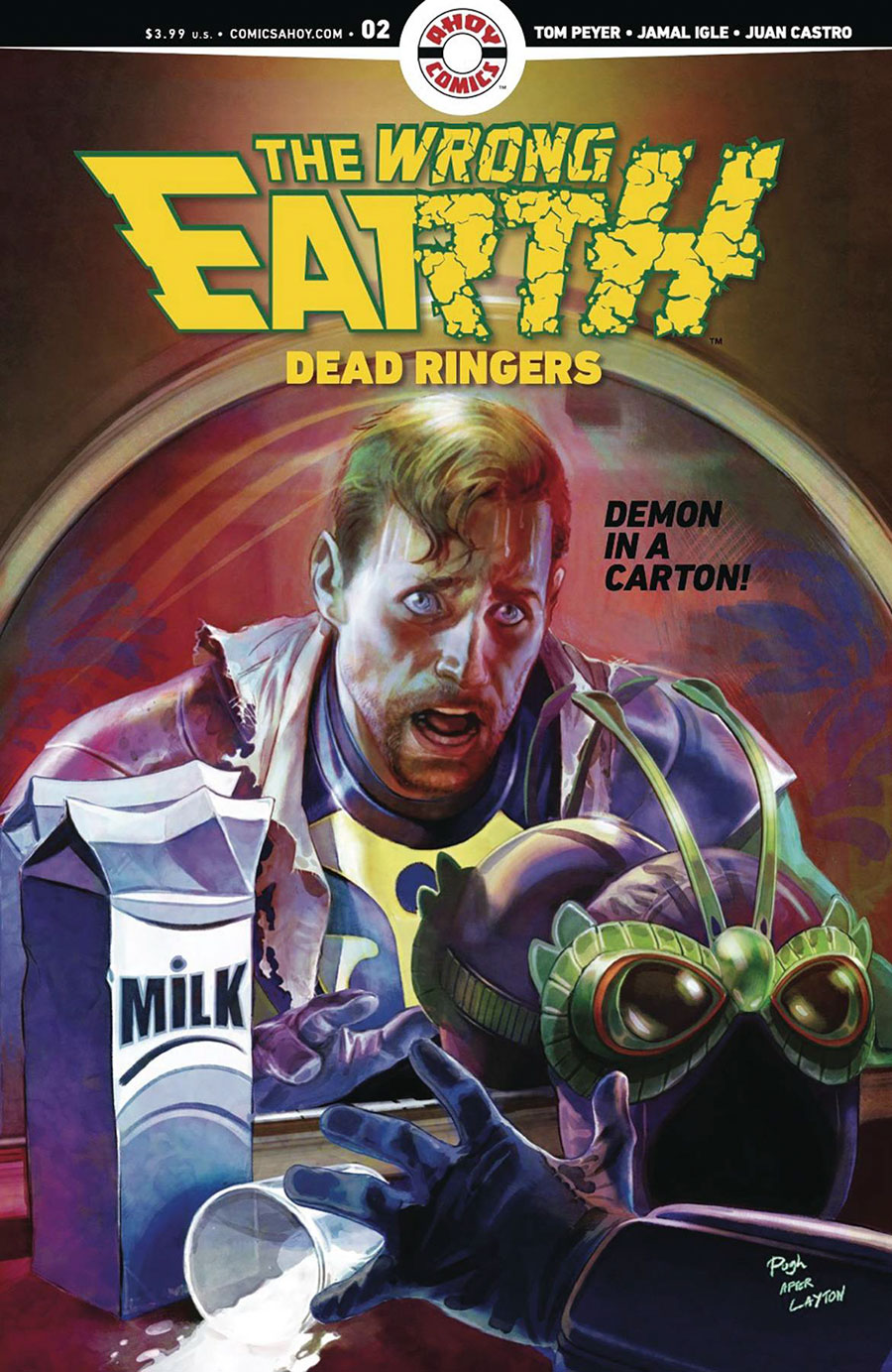 Wrong Earth Dead Ringers #2 Cover B Variant Steve Pugh Cover