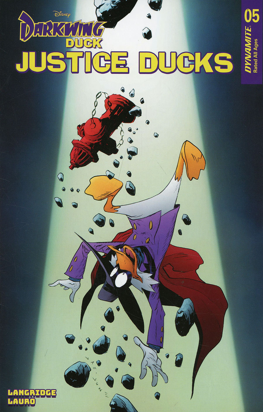 Darkwing Duck Justice Ducks #5 Cover A Regular Jae Lee Cover