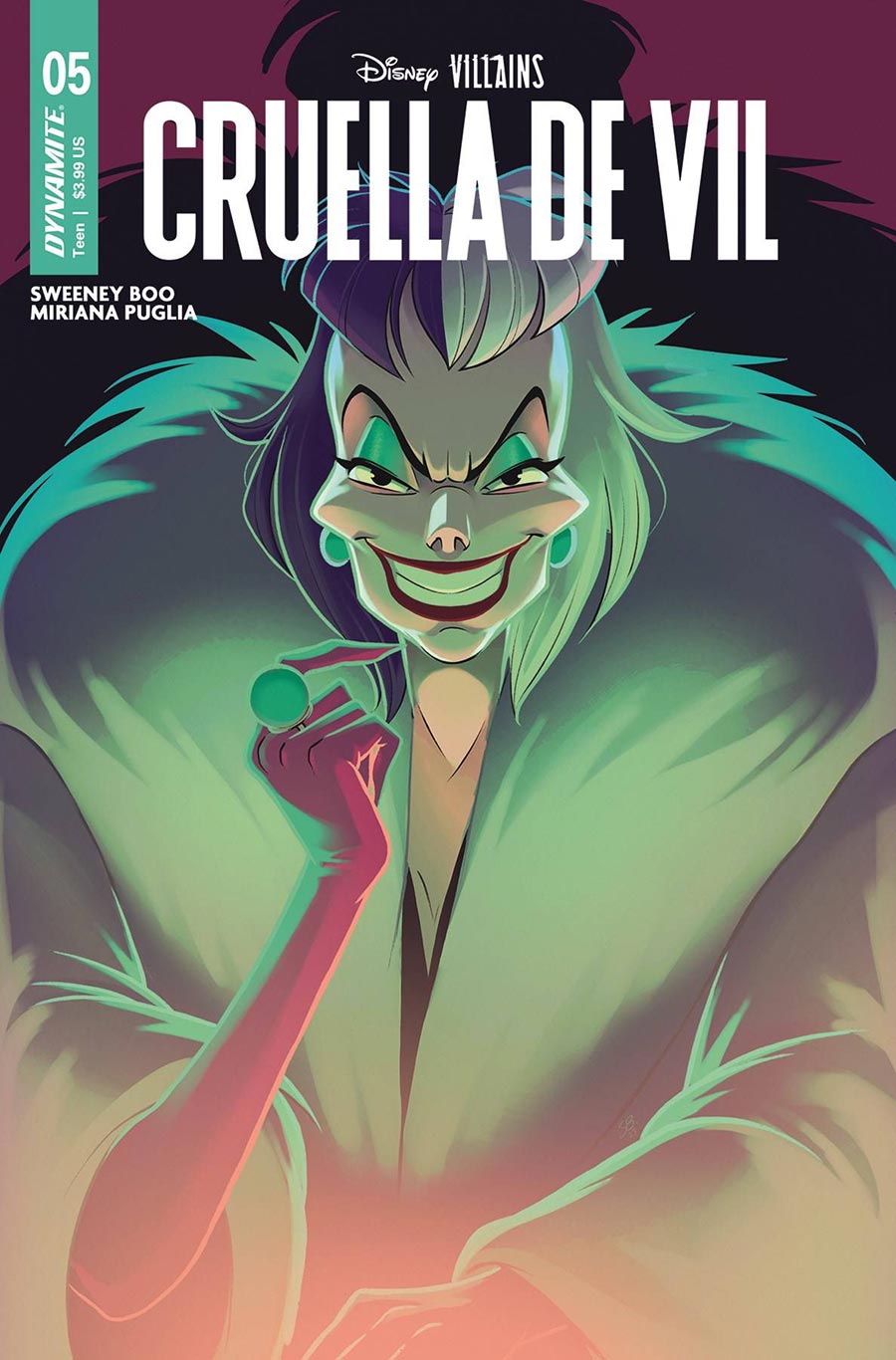 Disney Villains Cruella De Vil #5 Cover A Regular Sweeney Boo Cover