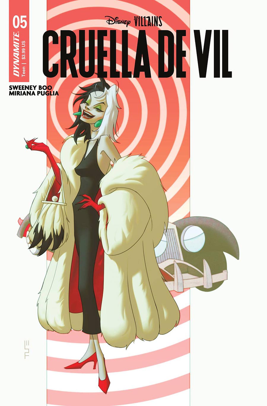 Disney Villains Cruella De Vil #5 Cover B Variant W Scott Forbes Cover