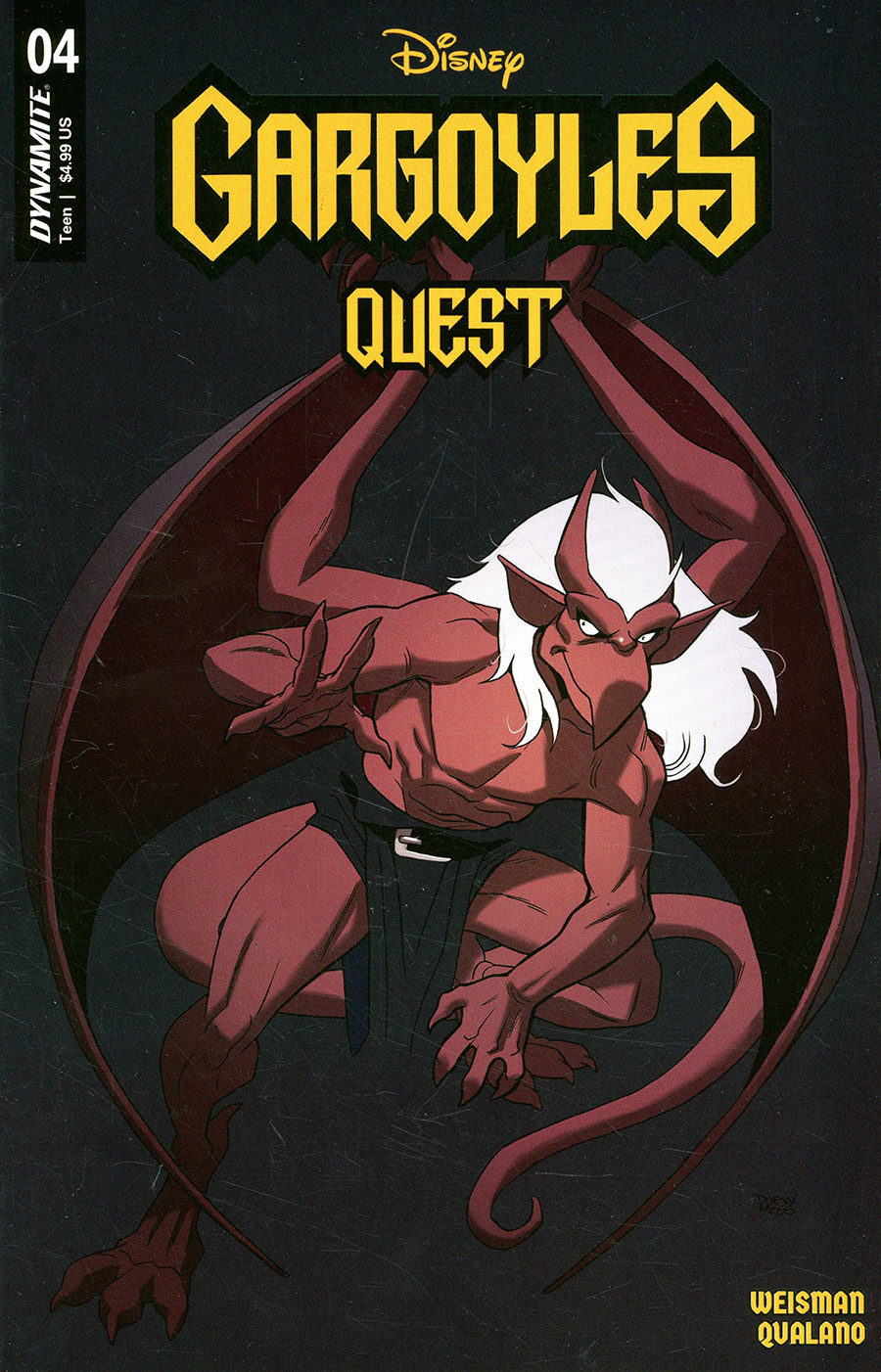 Gargoyles Quest #4 Cover C Variant Drew Moss Color Bleed Cover