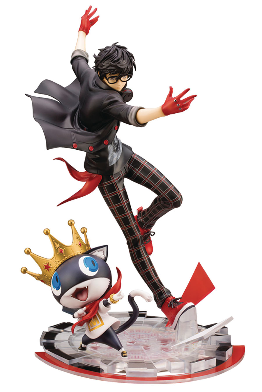 Persona 5 Dancing In Starlight Hero & Morgana ARTFX J Statue