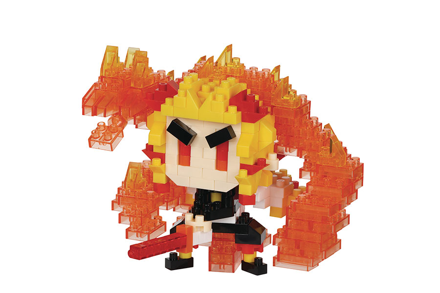 Demon Slayer Kimetsu No Yaiba Nanoblock Character Collection Kit - Blood Demon Art Nezuko Kamado