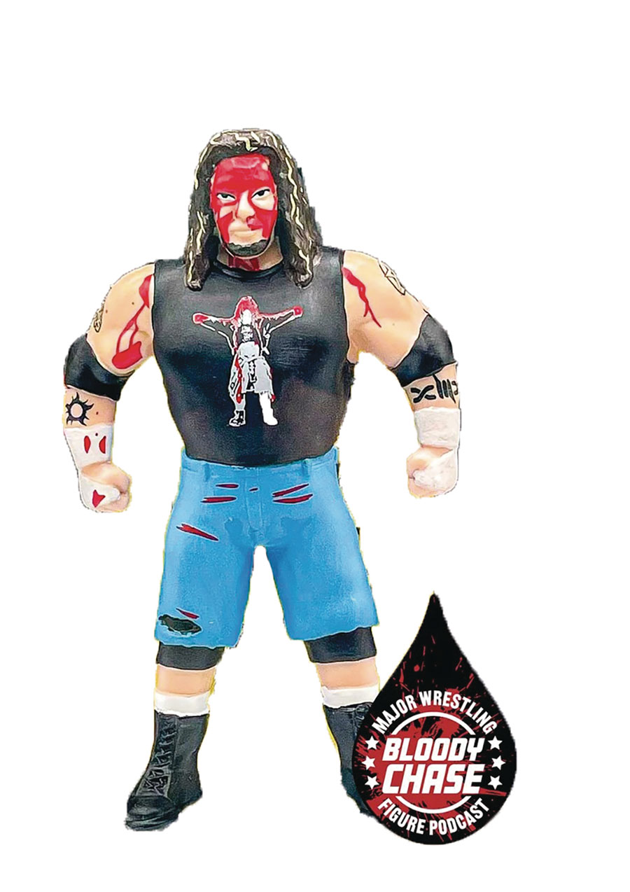 Major Bendies Wrestling 5-Inch Action Figure - Raven