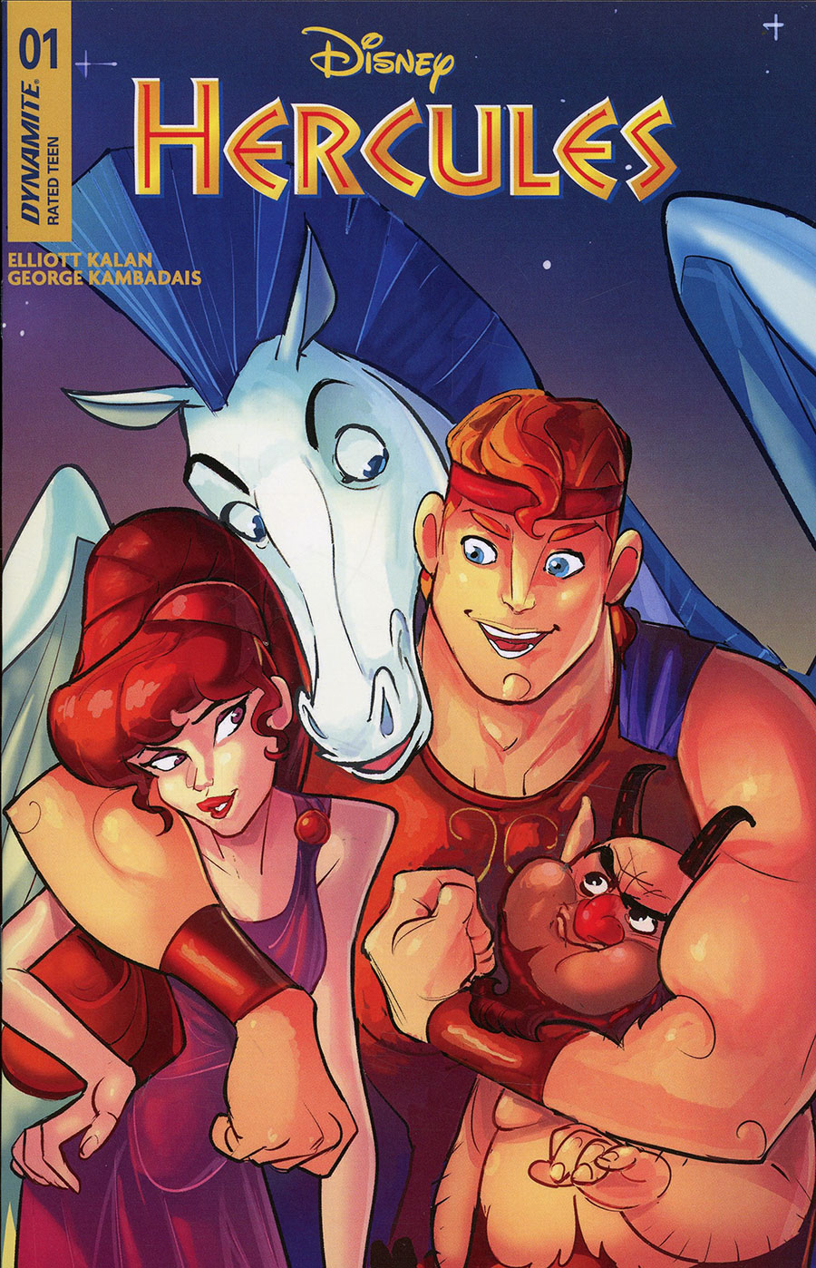 Disney Hercules #1 Cover M Incentive Matteo Lolli Foil Cover