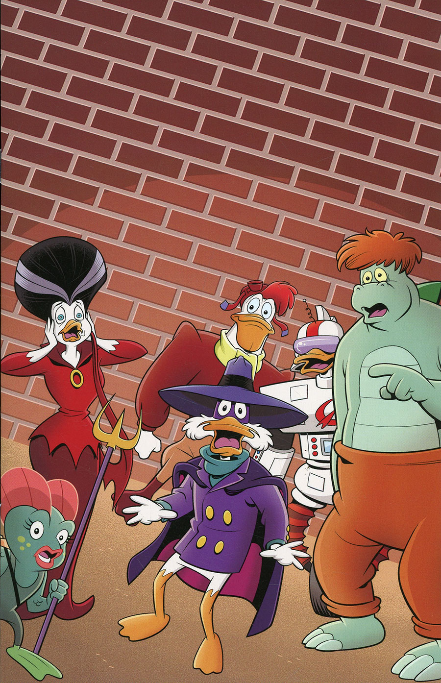 Darkwing Duck Justice Ducks #5 Cover E Incentive Roger Langridge Virgin Cover