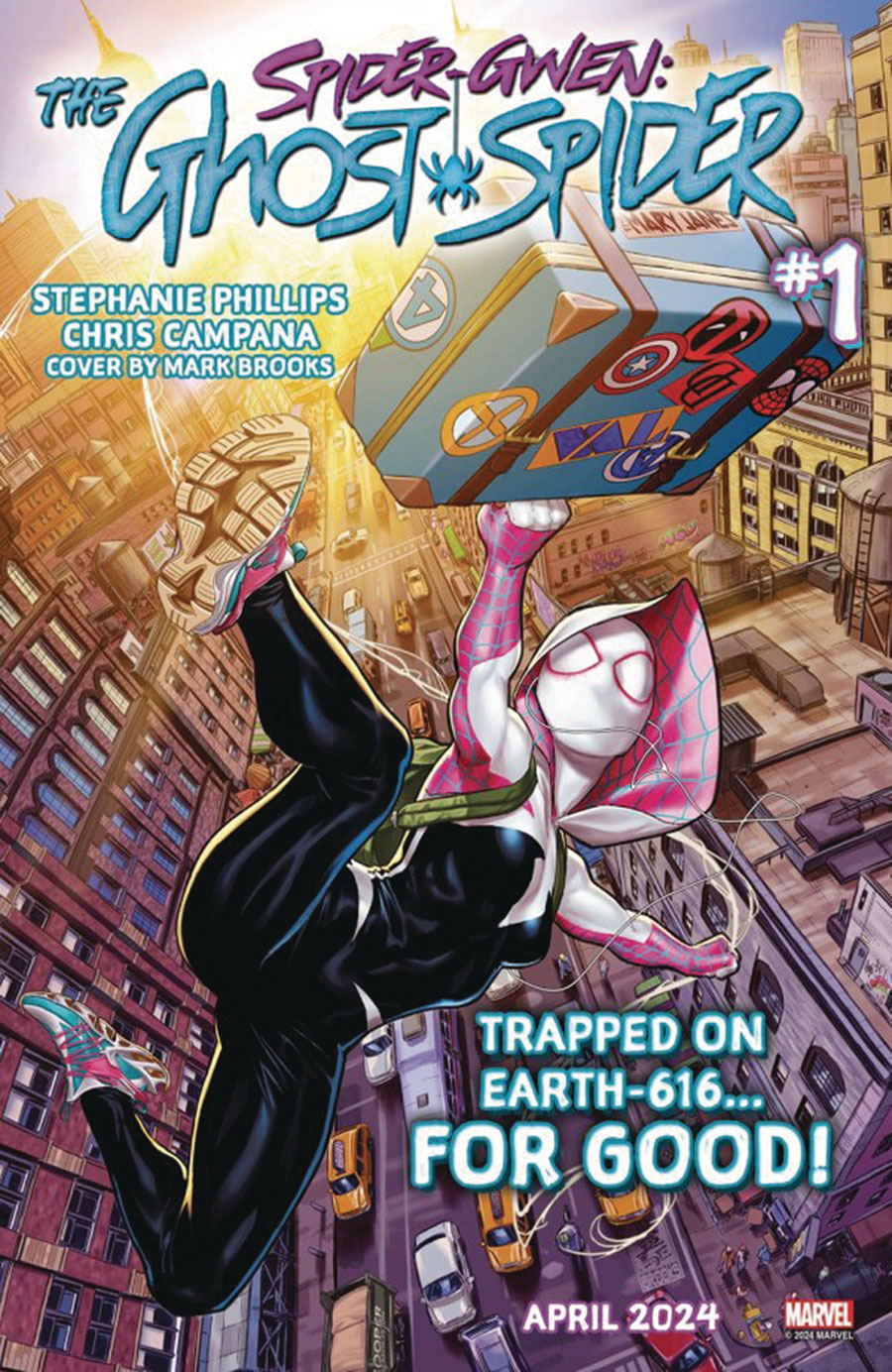 Spider-Gwen Ghost-Spider Vol 2 #1 Cover L DF Signed By Stephanie Phillips