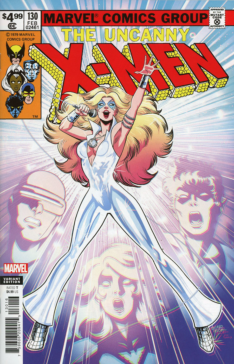 X-Men Vol 1 #130 Cover D Facsimile Edition Incentive Luciano Vecchio Variant Cover