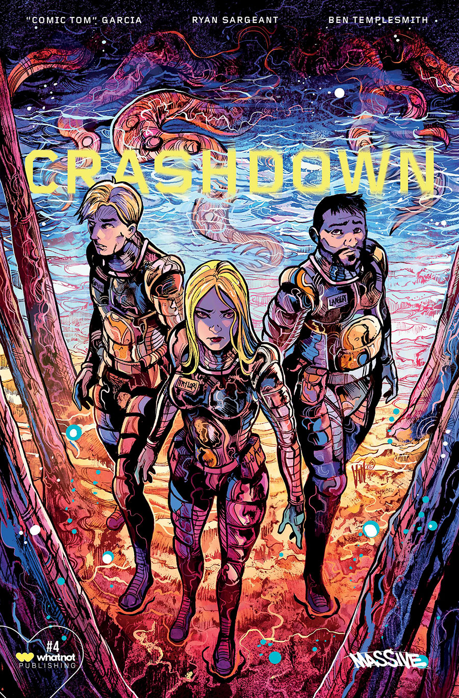 Crashdown #4 Cover E Incentive Vincenzo Riccardi Variant Cover