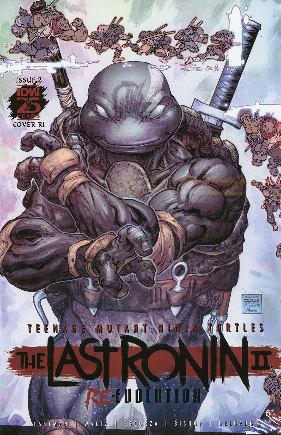 Teenage Mutant Ninja Turtles The Last Ronin II Re-Evolution #2 Cover D Incentive Freddie E Williams II Variant Cover