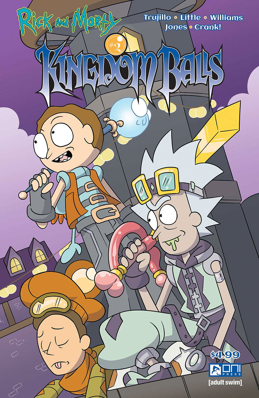 Rick And Morty Kingdom Balls #2 Cover C Incentive Cat Farris Variant Cover