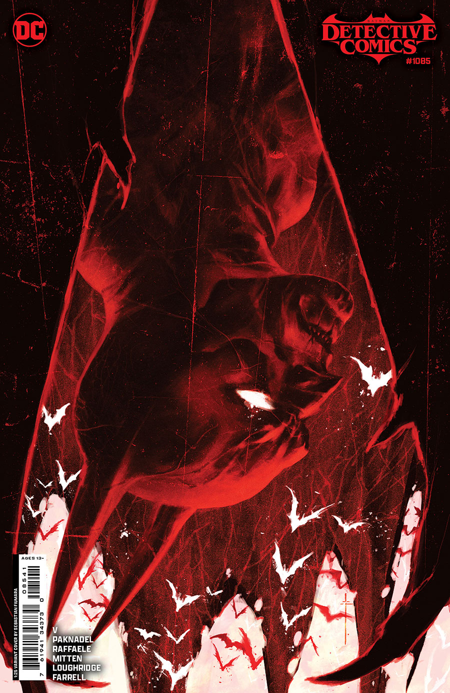 Detective Comics Vol 2 #1085 Cover E Incentive Sebastian Fiumara Card Stock Variant Cover