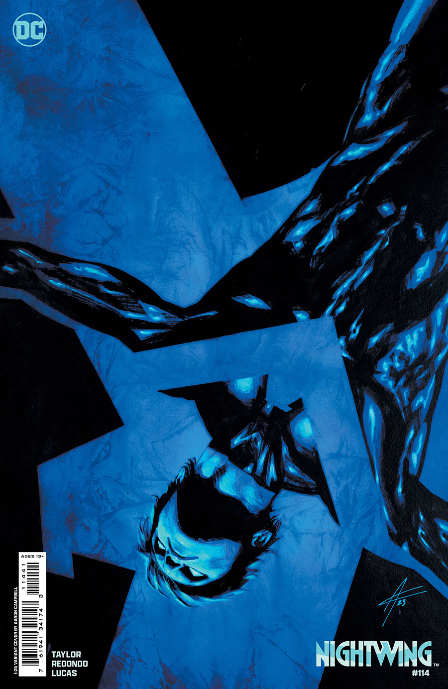 Nightwing Vol 4 #114 Cover D Incentive Aaron Campbell Card Stock Variant Cover