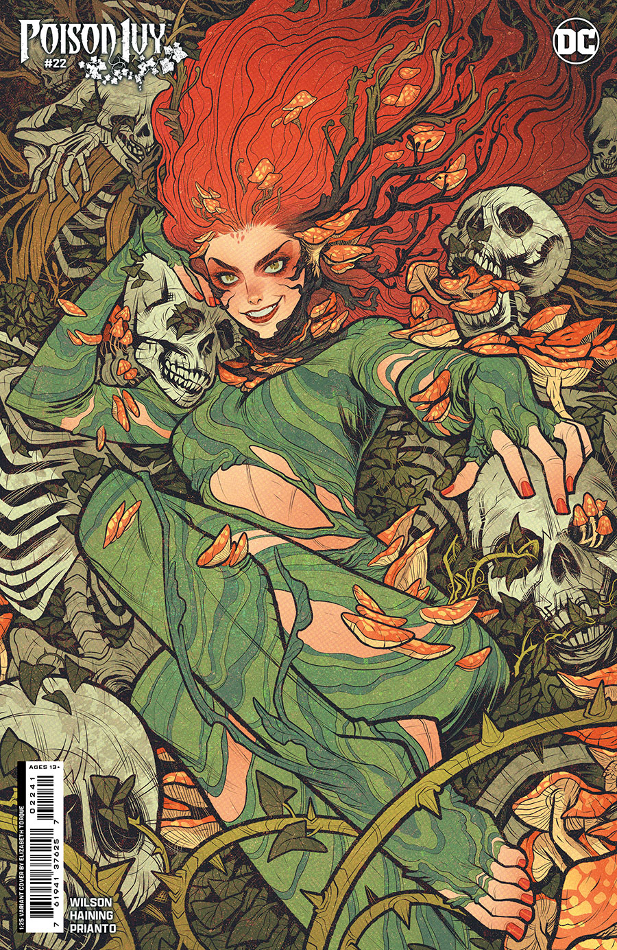 Poison Ivy #22 Cover D Incentive Elizabeth Torque Card Stock Variant Cover