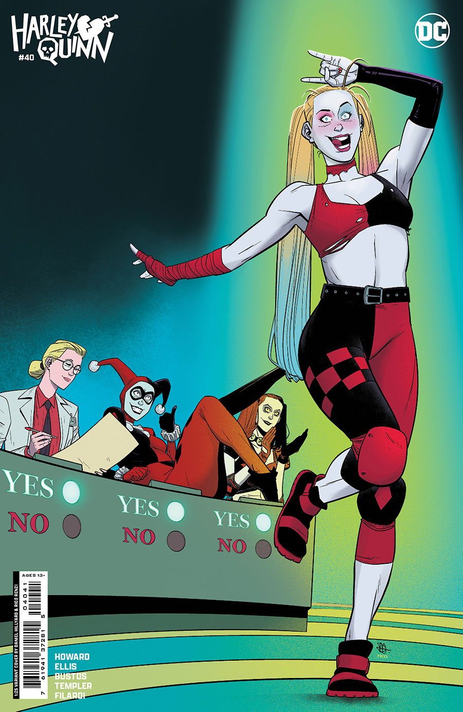 Harley Quinn Vol 4 #40 Cover C Incentive Daniel Hillyard Card Stock Variant Cover