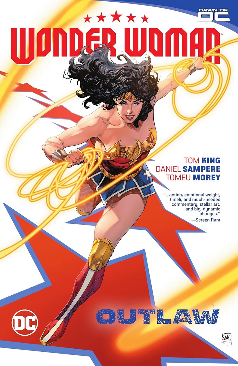 Wonder Woman (2023) Vol 1 Outlaw TP Book Market Daniel Sampere Cover