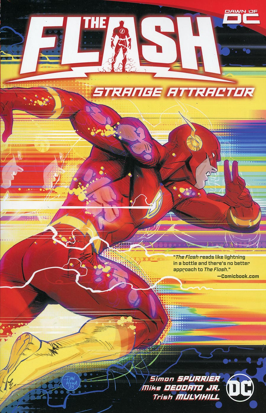 Flash (2023) Vol 1 Strange Attractor TP Direct Market Exclusive Dan Mora Cover