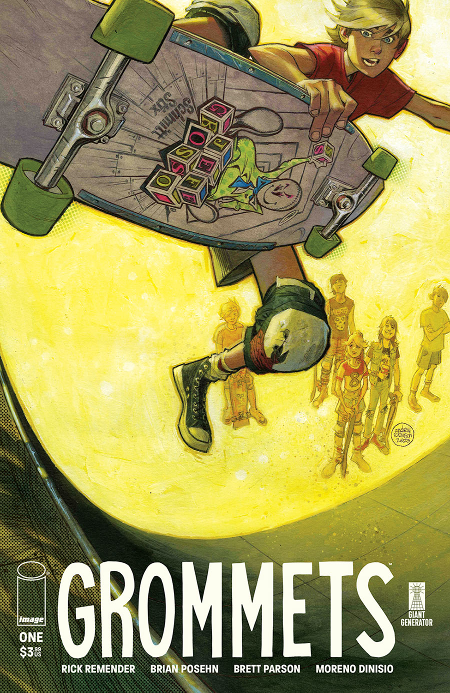 Grommets #1 Cover D Incentive Andrew Robinson Variant Cover