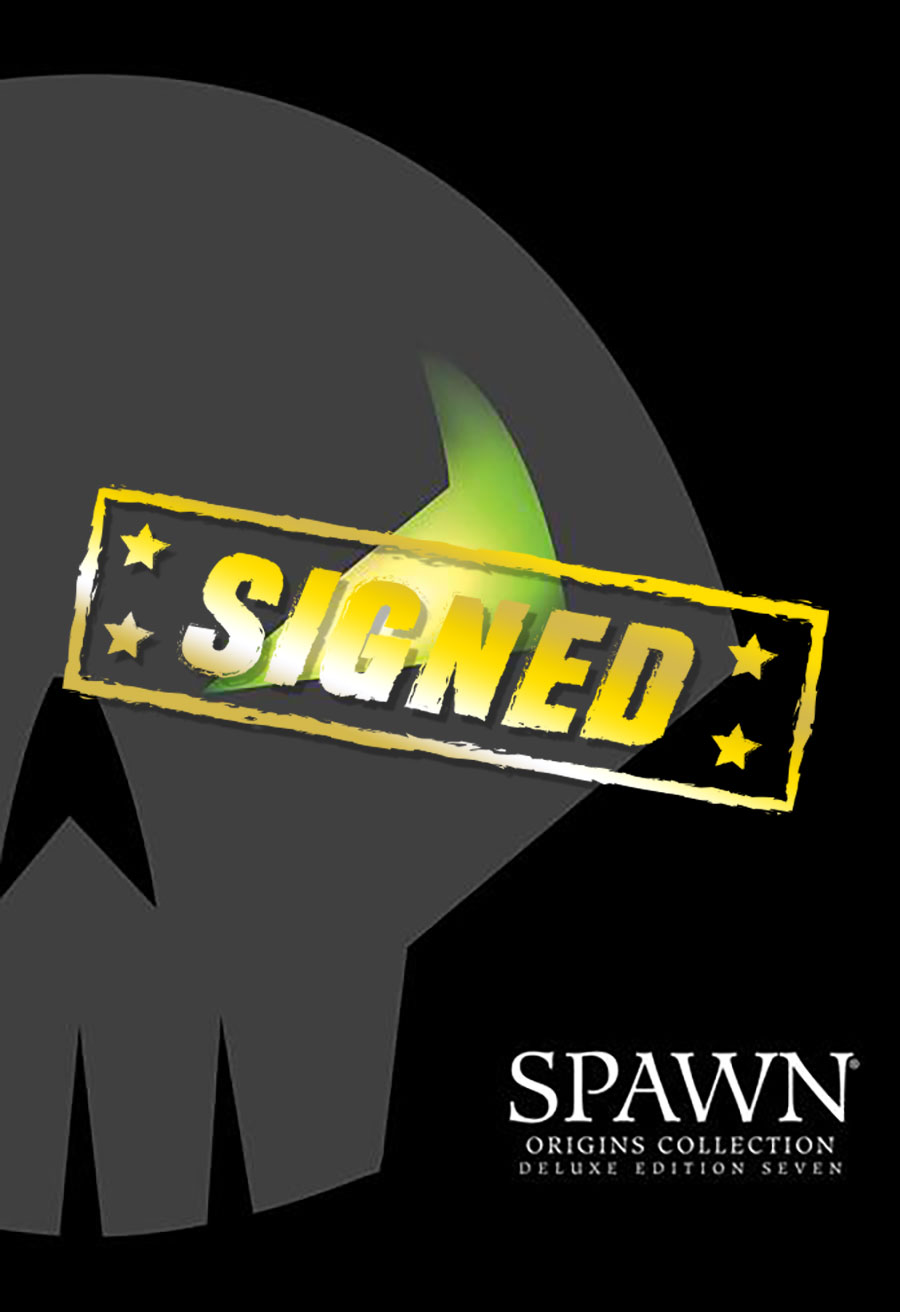 Spawn Origins Collection Deluxe Edition Vol 7 HC Limited Signed & Numbered Edition Signed By David Hine