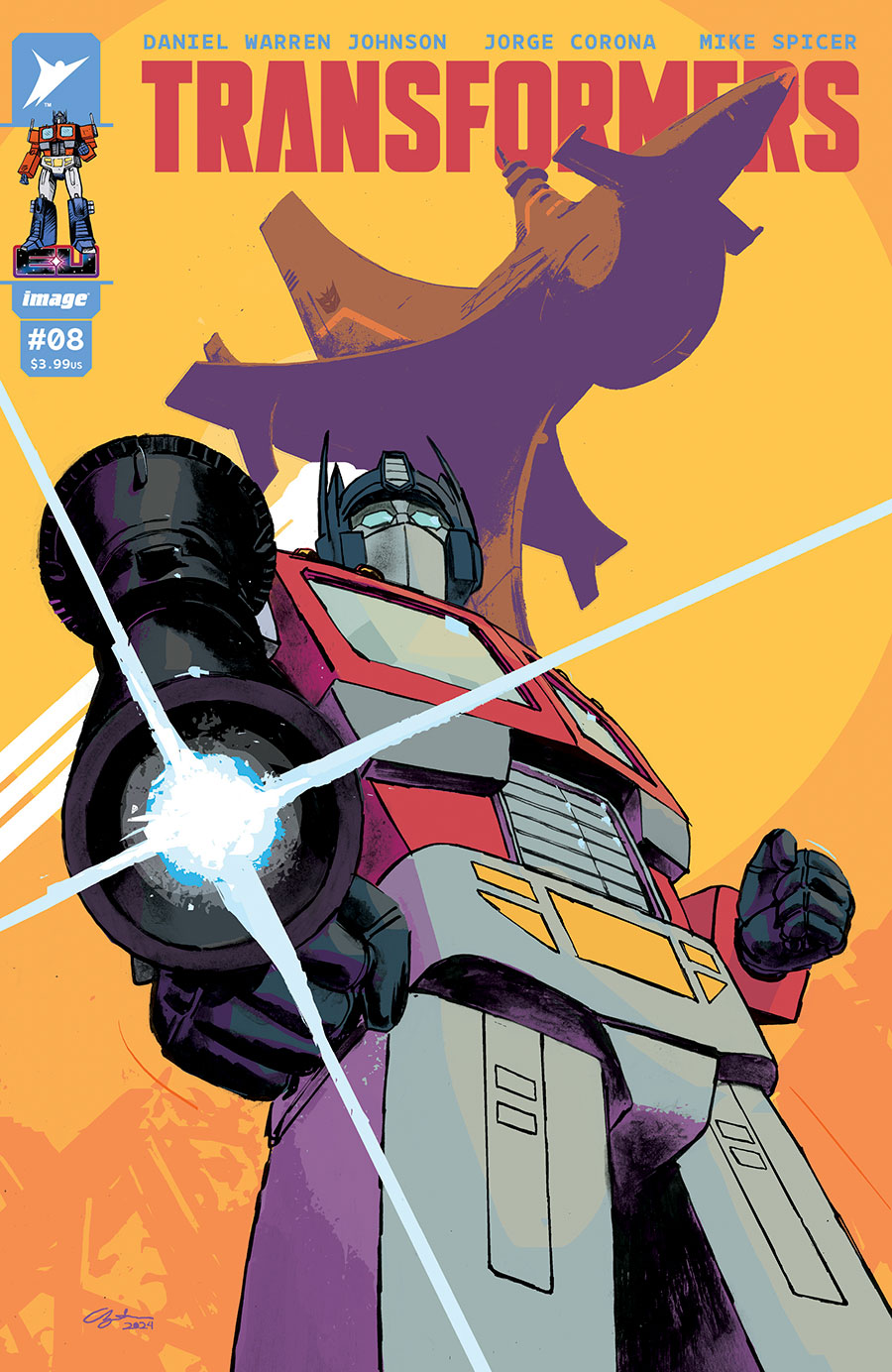 Transformers Vol 5 #8 Cover E Incentive Paul Azaceta Variant Cover