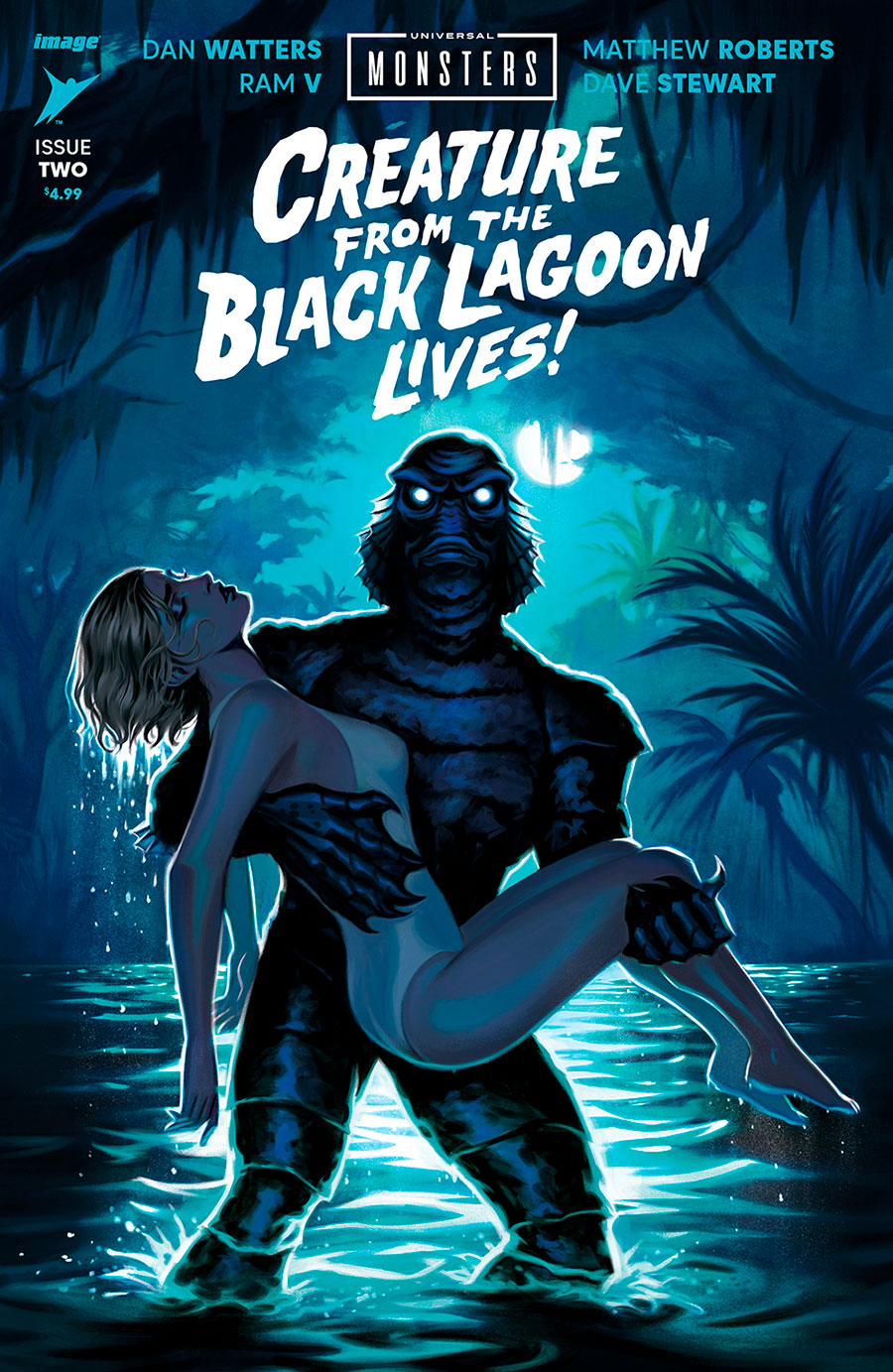 Universal Monsters Creature From The Black Lagoon Lives #2 Cover E Incentive Stephanie Pepper Variant Cover
