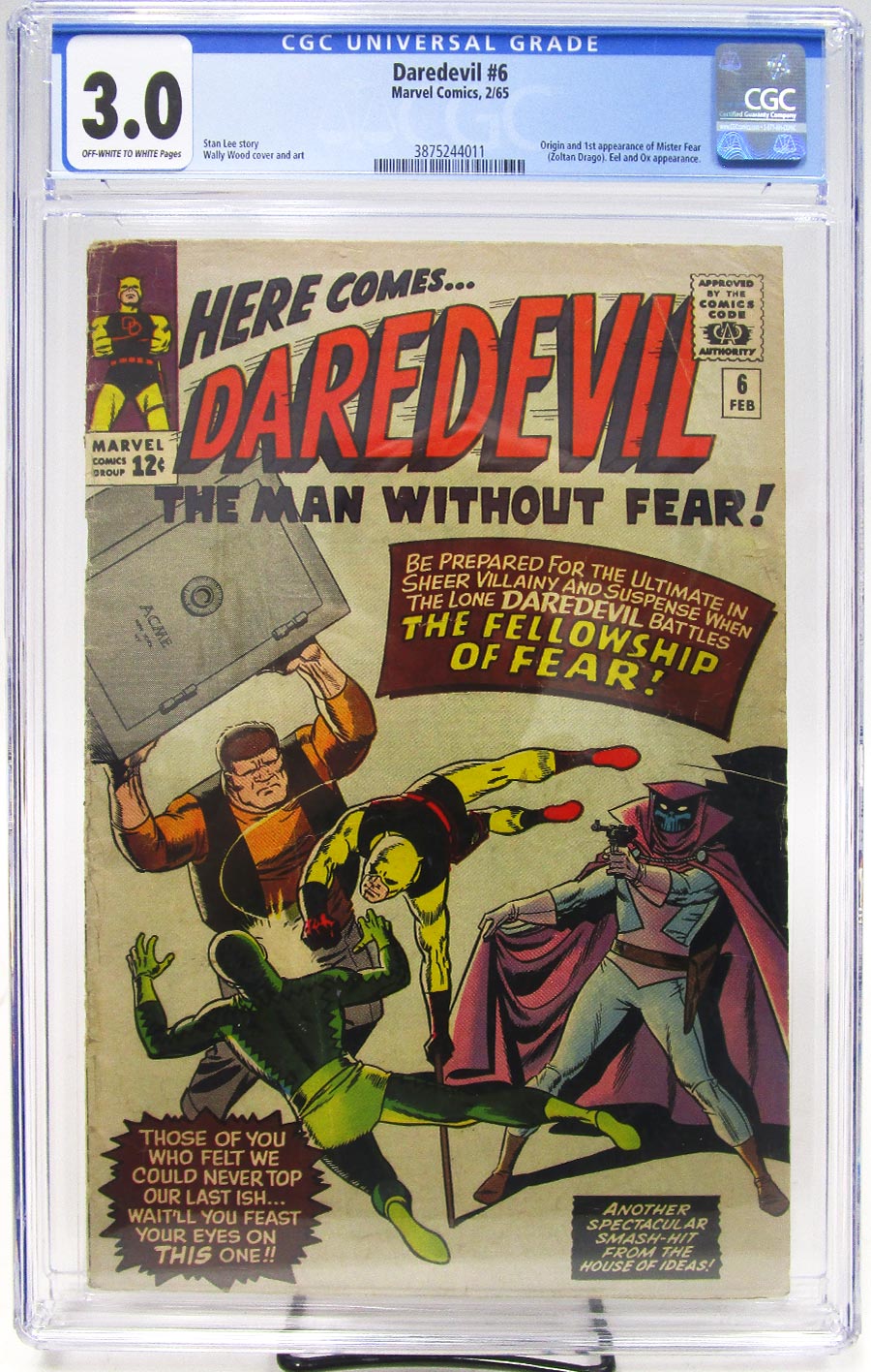 Daredevil #6 Cover B CGC 3.0