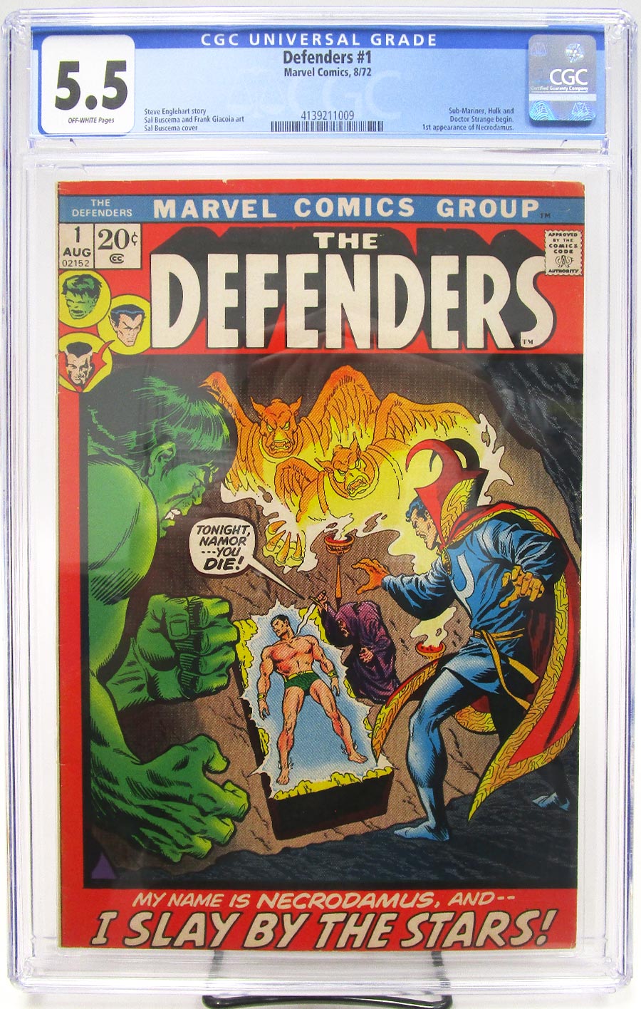 Defenders #1 Cover B CGC 5.5