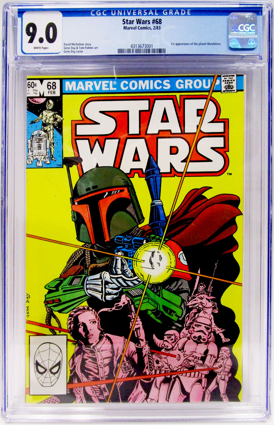 Star Wars (Marvel) Vol 1 #68 Cover B CGC 9.0