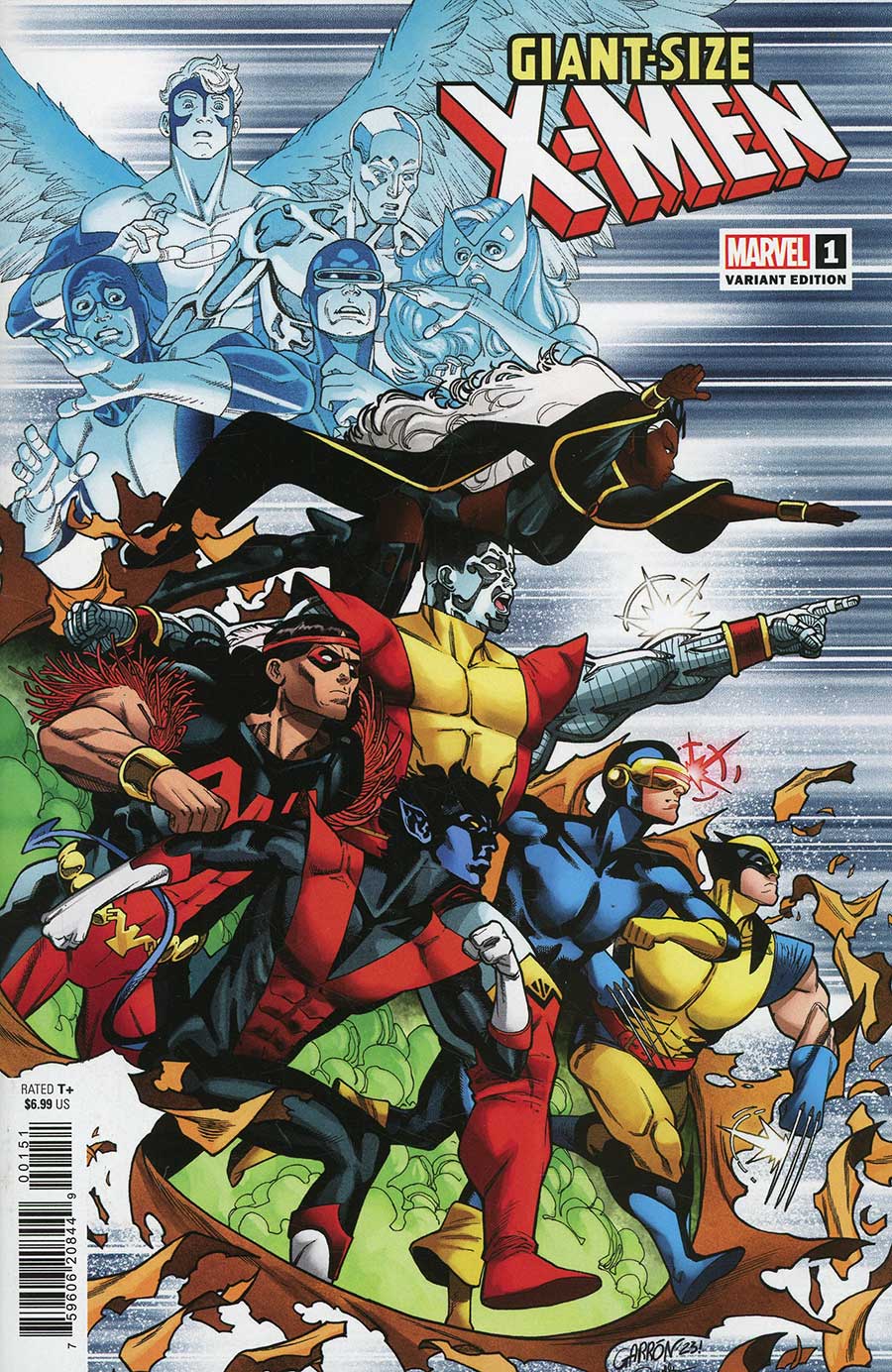Giant Size X-Men (2024) #1 (One Shot) Cover C Variant Javier Garron Homage Cover