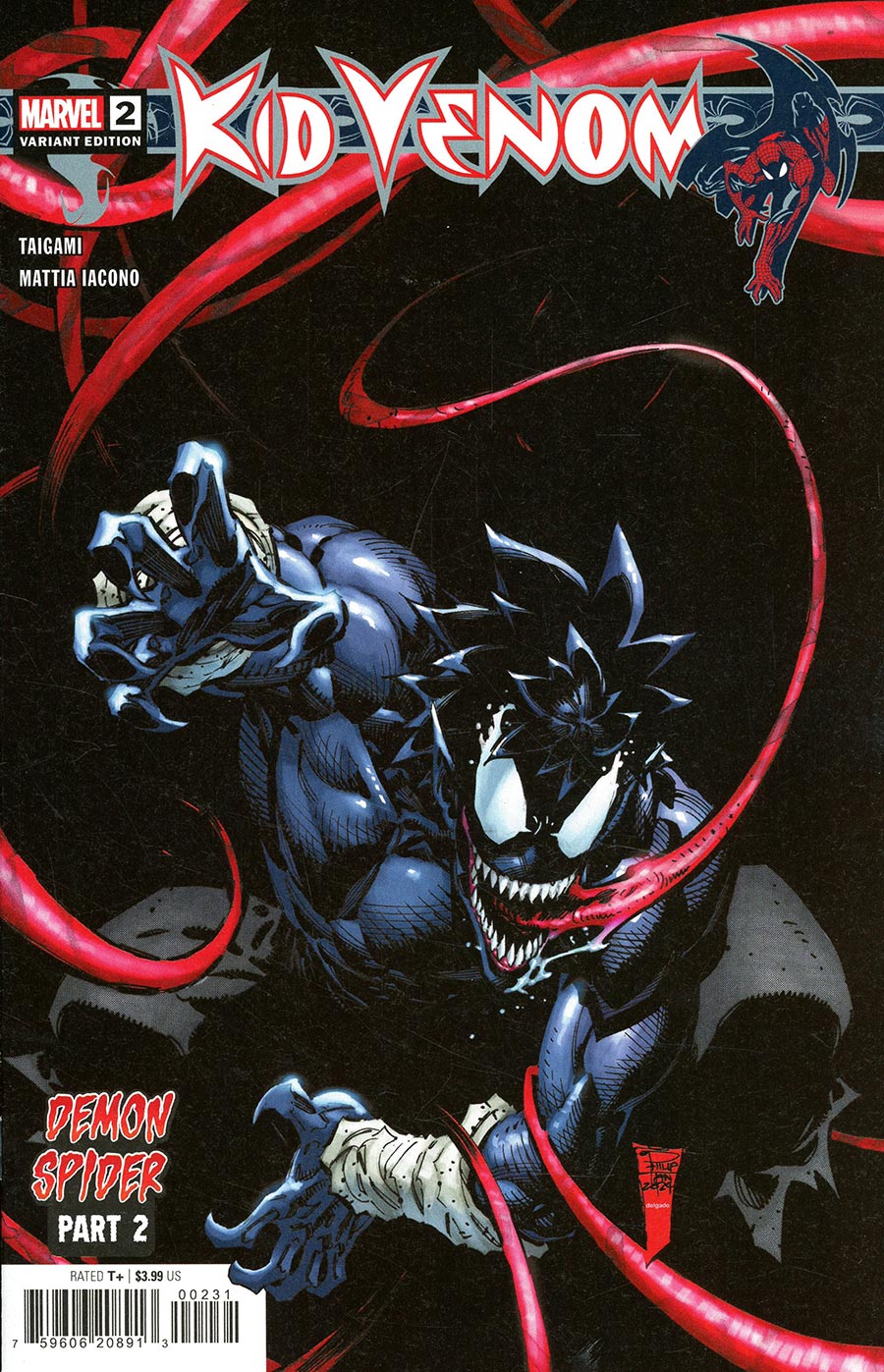 Kid Venom #2 Cover B Variant Philip Tan Homage Cover