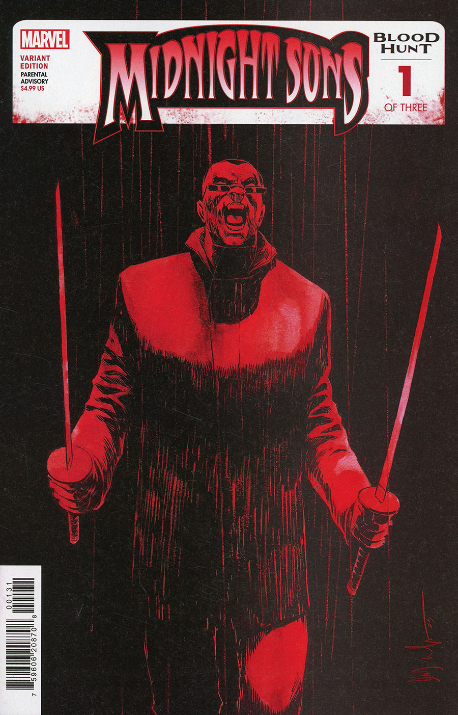 Midnight Sons Blood Hunt #1 Cover C Variant Dave Wachter Cover (Limit 1 Per Customer)