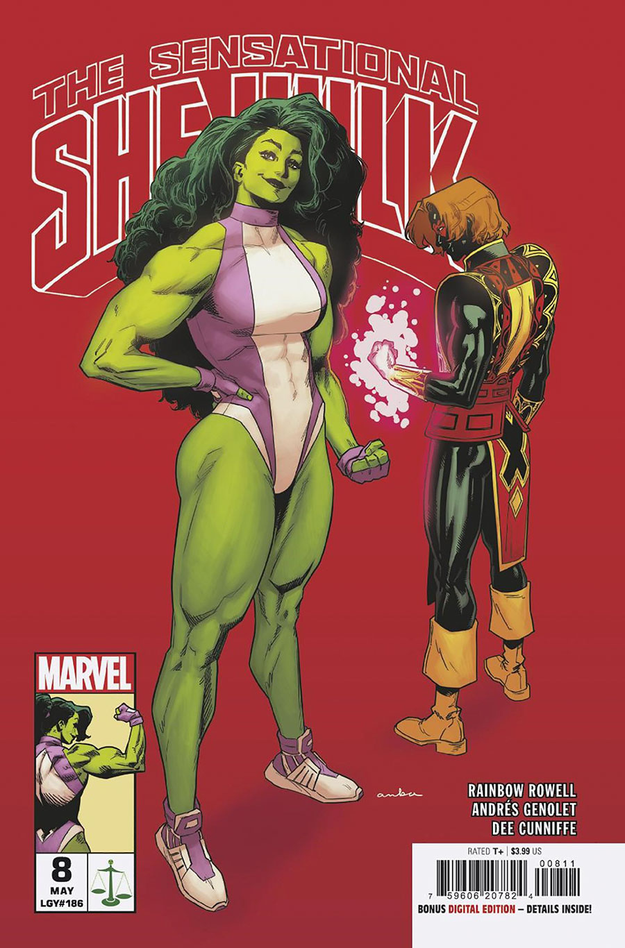 Sensational She-Hulk Vol 2 #8 Cover A Regular Andres Genolet Cover