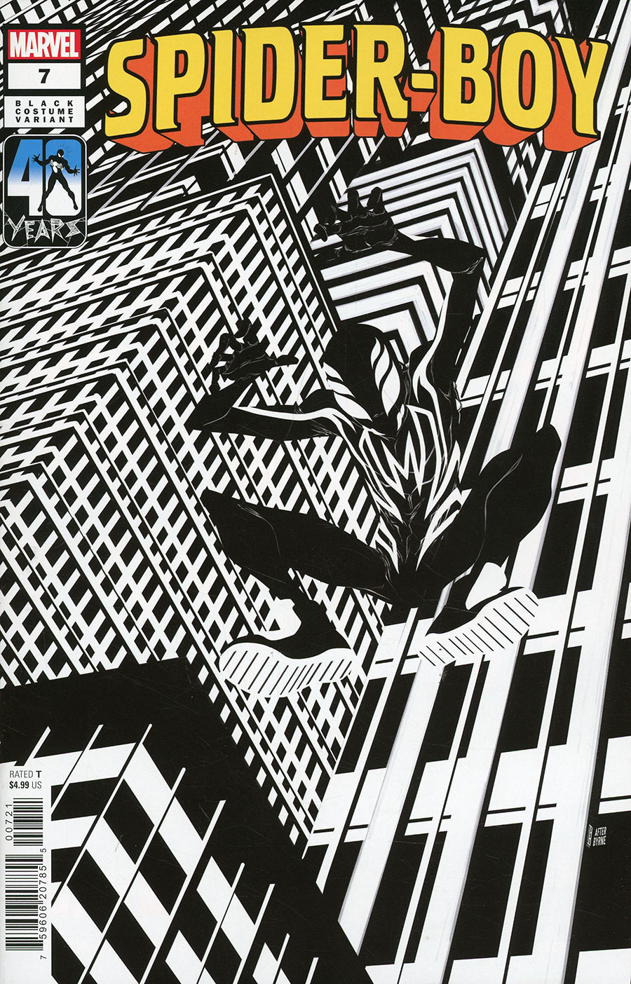 Spider-Boy #7 Cover B Variant David Baldeon Black Costume Cover