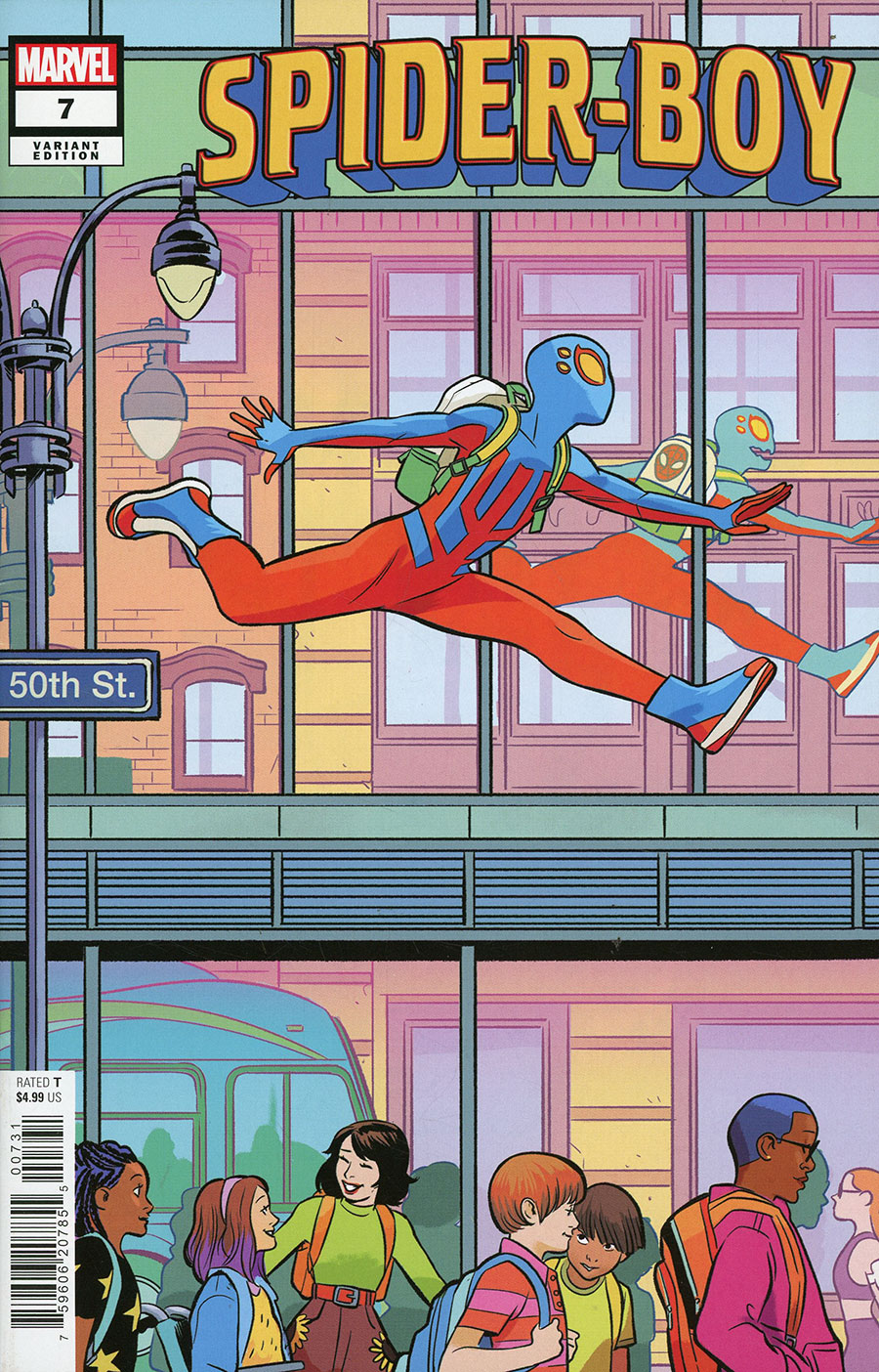 Spider-Boy #7 Cover C Variant Natacha Bustos Cover