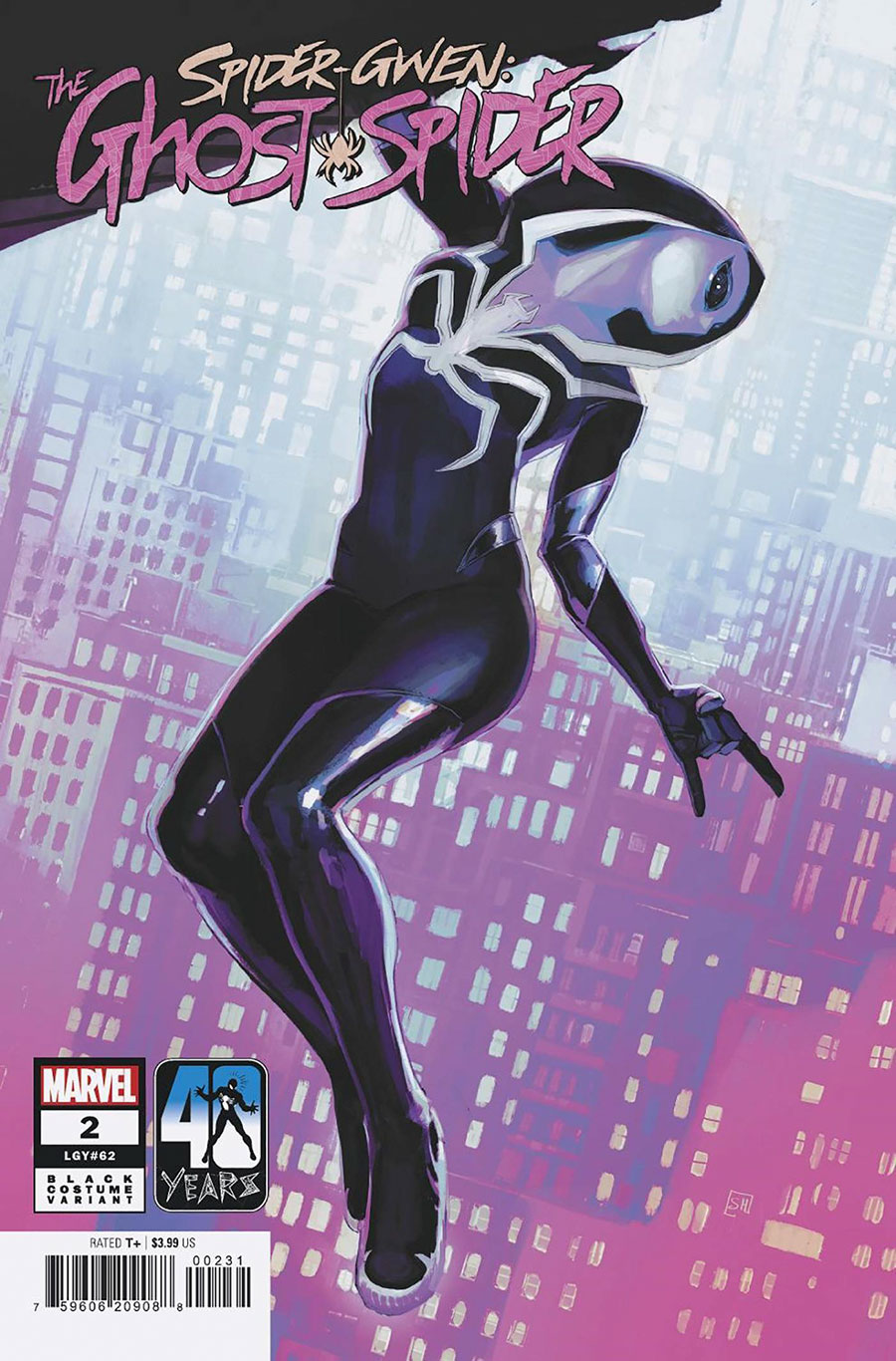 Spider-Gwen Ghost-Spider Vol 2 #2 Cover B Variant Stephanie Hans Black Costume Cover