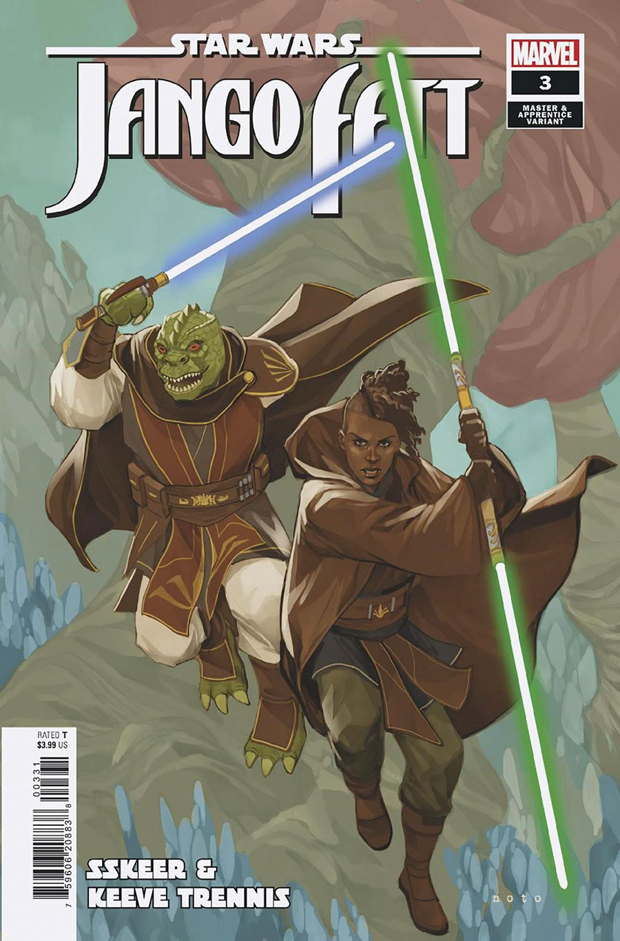 Star Wars Jango Fett #3 Cover C Variant Phil Noto Master & Apprentice Sskeer & Keeve Cover