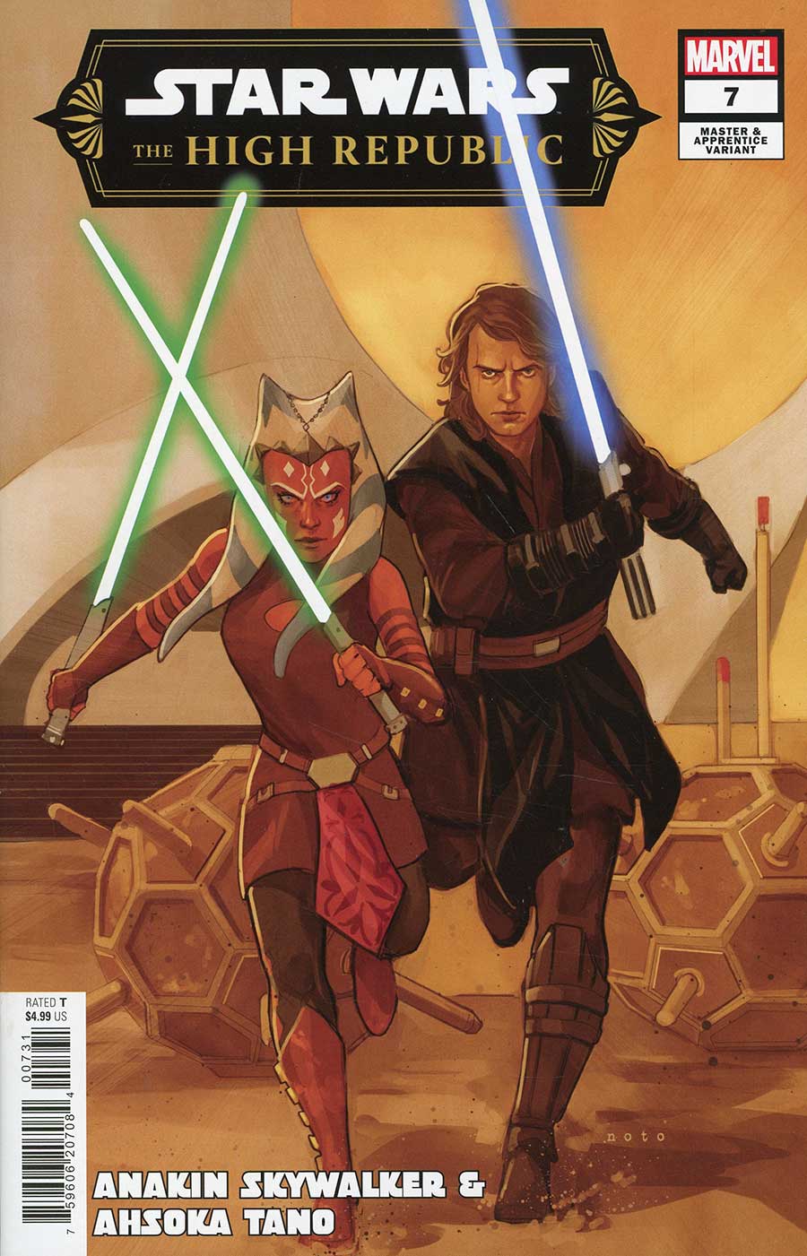 Star Wars The High Republic Vol 3 #7 Cover C Variant Phil Noto Master & Apprentice Anakin Skywalker & Ahsoka Tano Cover