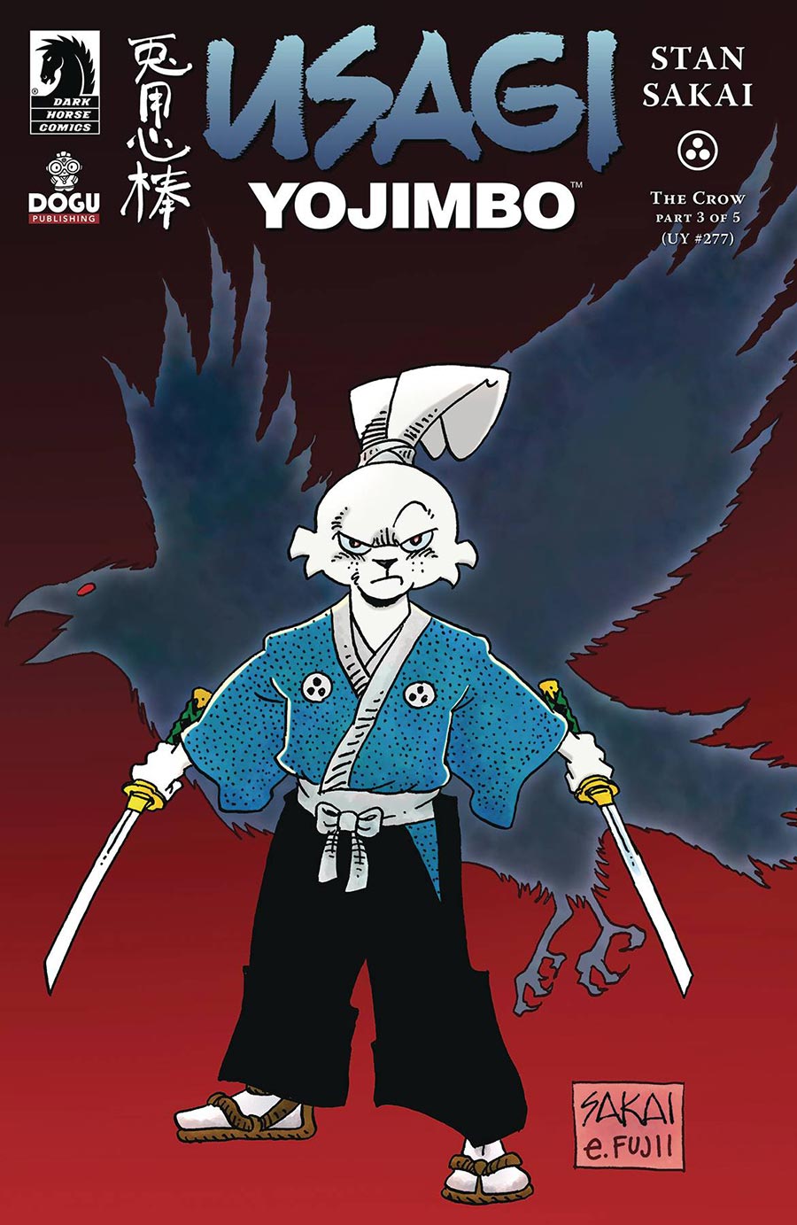 Usagi Yojimbo The Crow #3 Cover A Regular Stan Sakai Cover