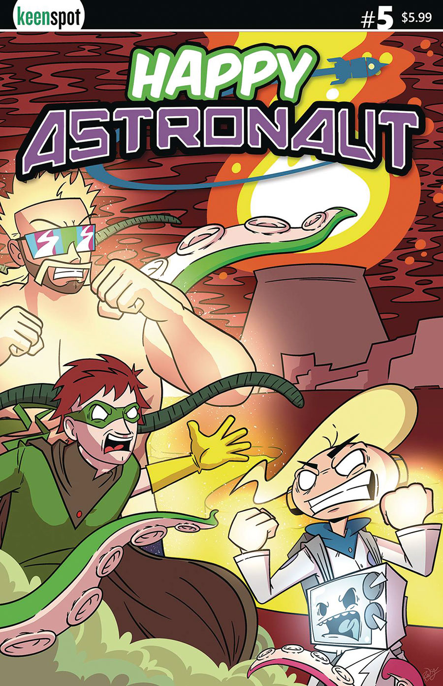 Happy Astronaut #5 Cover A Regular Matt Rodgers Cover