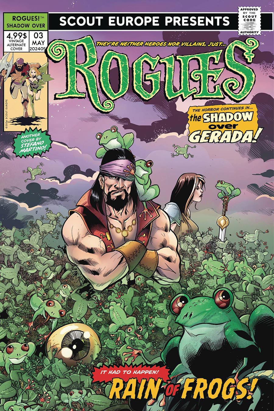 Rogues Vol 4 #3 - RESOLICITED