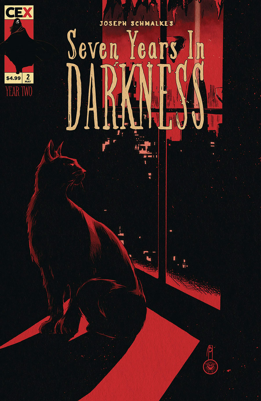 Seven Years In Darkness Year Two #2 Cover B Variant Joseph Schmalke Cover