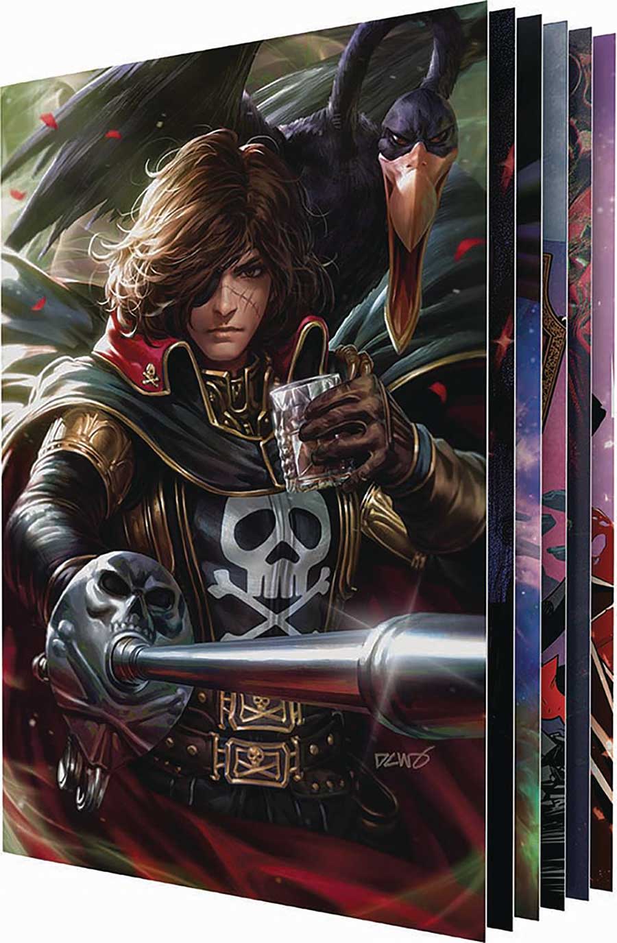 Space Pirate Captain Harlock Collectible Virgin Cover Pack