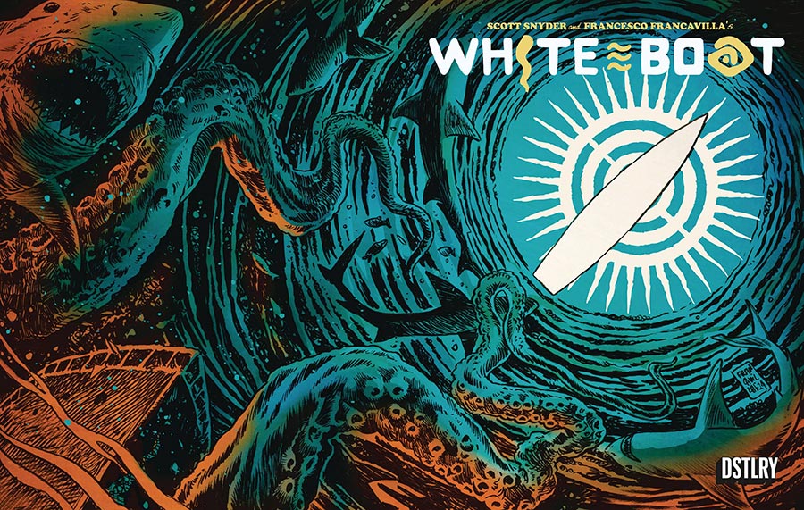 White Boat #2 Cover A Regular Francesco Francavilla Wraparound Cover