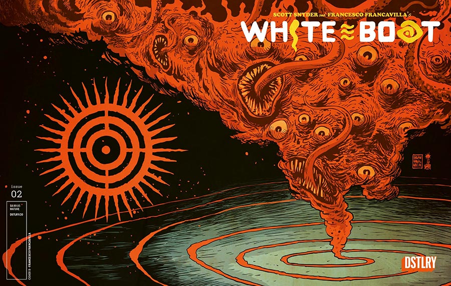 White Boat #2 Cover B Variant Francesco Francavilla Wraparound Cover