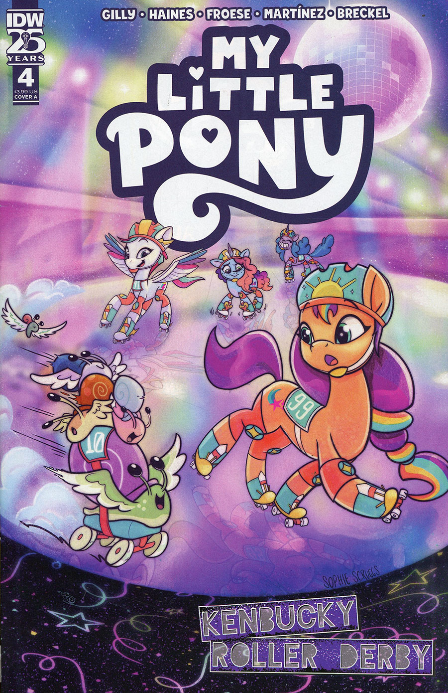 My Little Pony Kenbucky Roller Derby #4 Cover A Regular Sophie Scruggs Cover