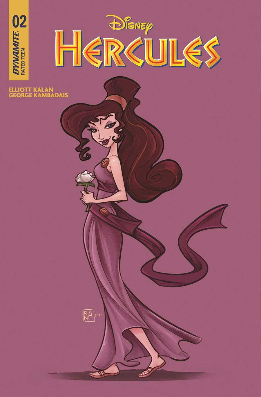 Disney Hercules #2 Cover D Variant Alessandro Ranaldi Negative Space Cover