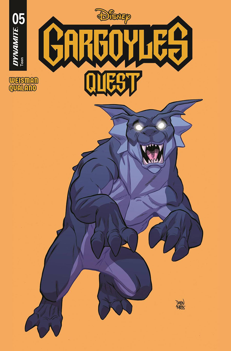 Gargoyles Quest #5 Cover C Variant Drew Moss Color Bleed Cover