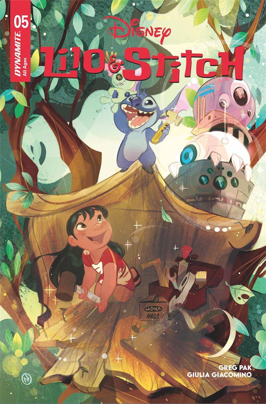 Lilo & Stitch #5 Cover A Regular Nicoletta Baldari Cover